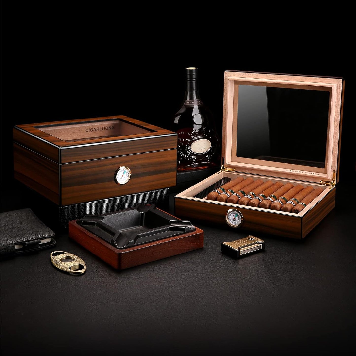 Zigarren Humidor, Braun