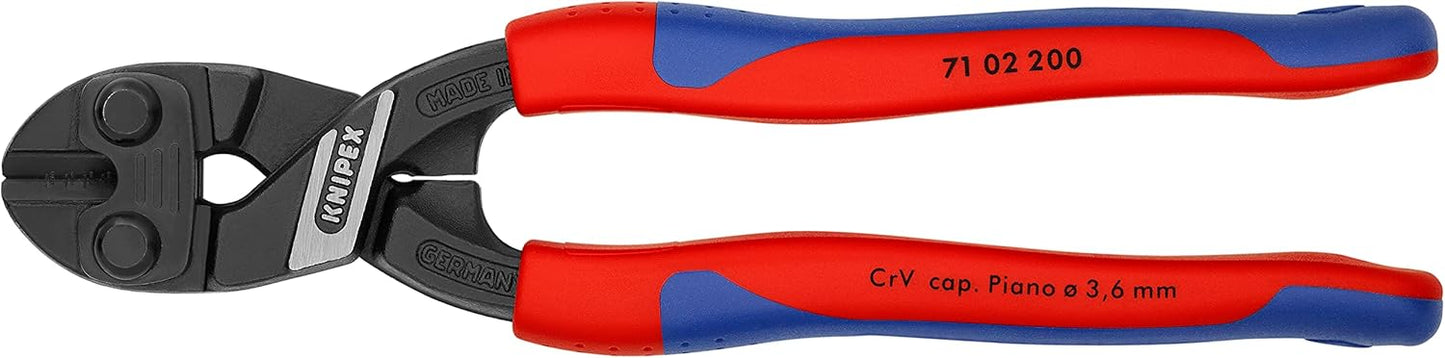 CoBolt®Kompakt-Bolzenschneider 71 02 200 SB, gerade Schneiden Mit Mehrkomponentenhüllen, Rot/Blau 200 mm / SB-Verpackung