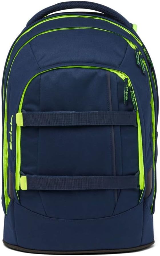 5-teiliges Schulrucksack-Set Graffiti Edition, Toxic Yellow