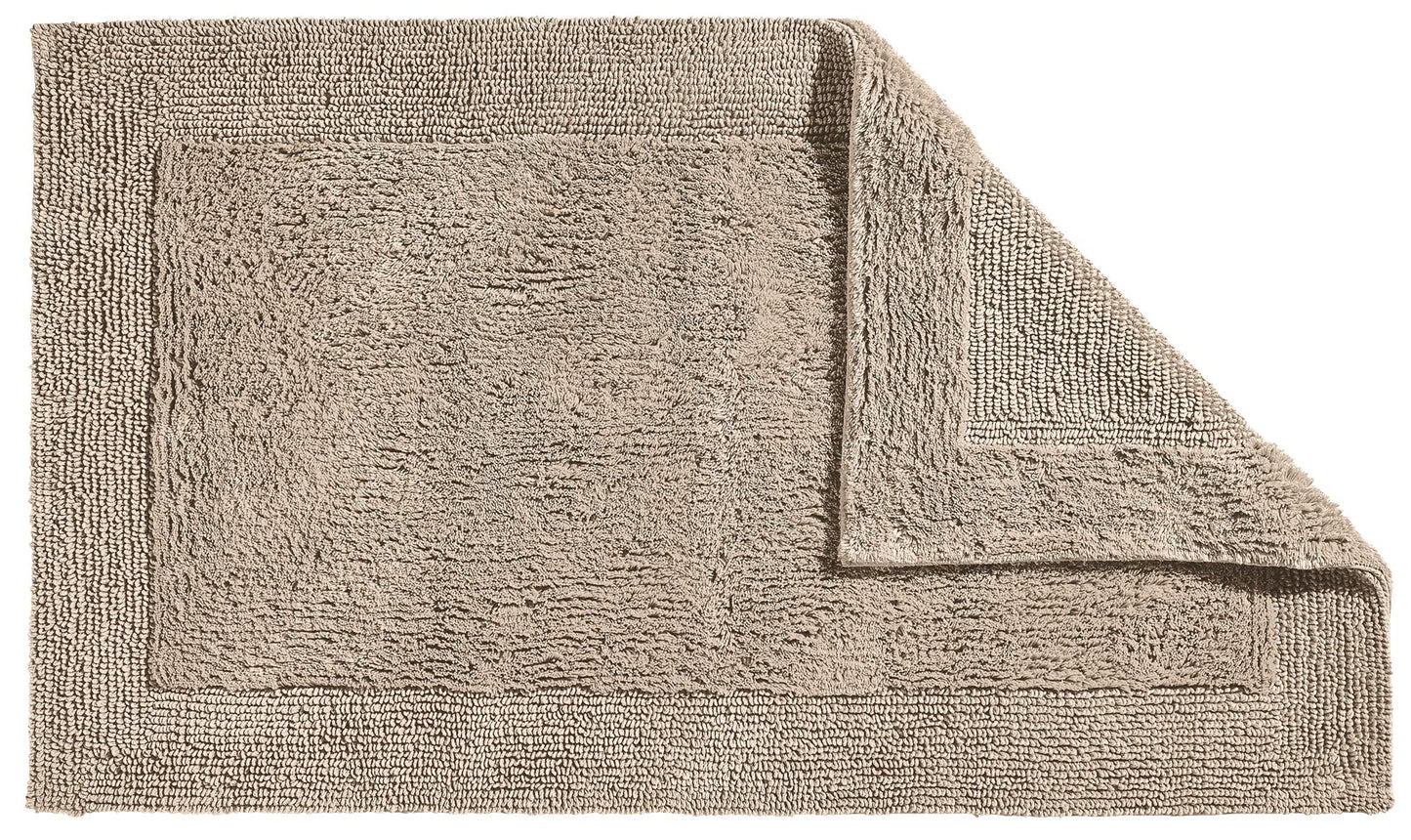 Badematte Stuttgart, Taupe Badteppich - 70x120 cm