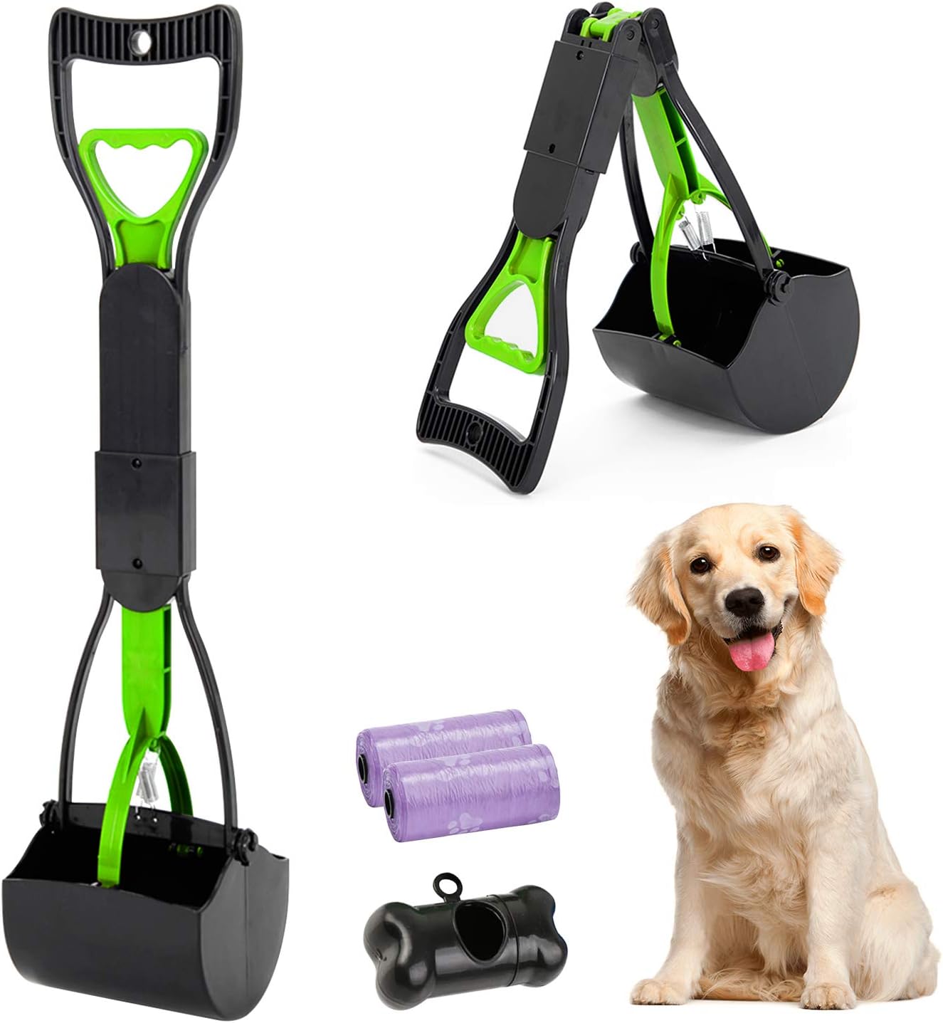 Hundekotgreifer, Grün