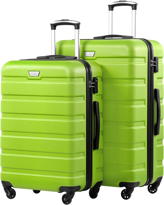 2-teiliges Hartschalenkoffer-Set mit TSA-Schloss, Set-2tlg(M + L) Apfelgrün