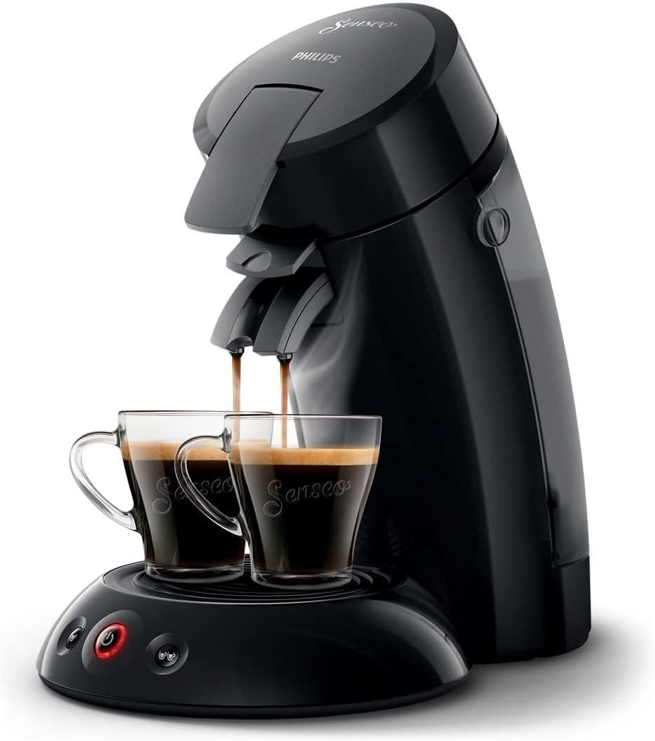 Senseo Original Kaffeepadmaschine mit Coffee Boost, Schwarz