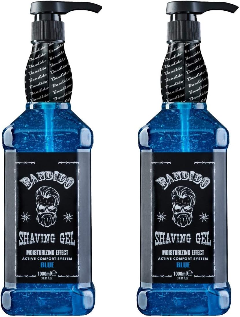 2er-Pack Rasiergel-Set für Männer, 1 l (2er Pack) Blue