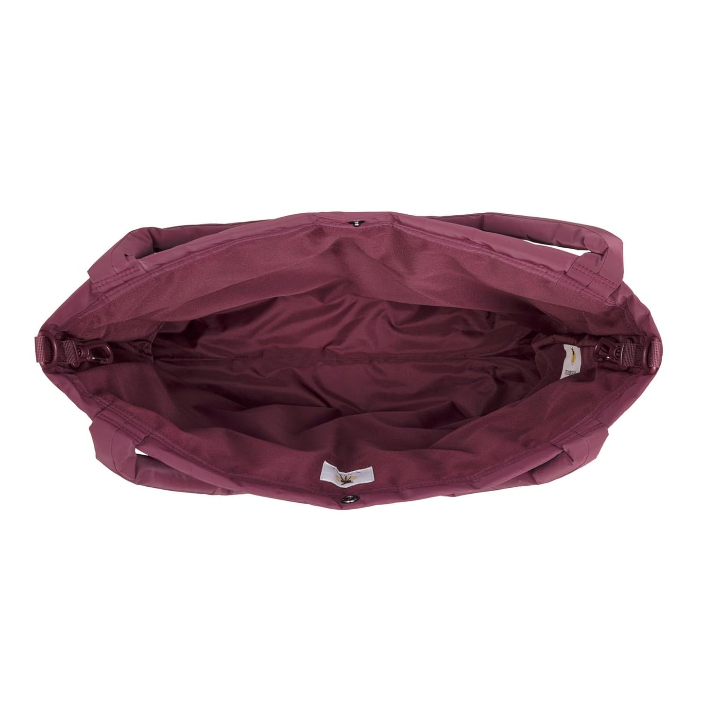 Wickeltasche mit Kinderwagenbefestigung, Dunkelrot