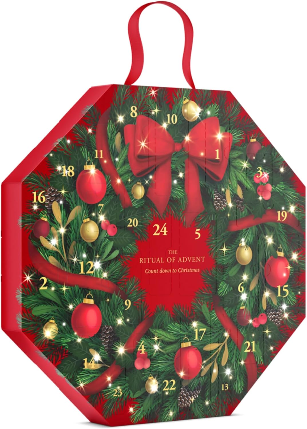 Adventskalender 2025 im Adventskranz-Design
