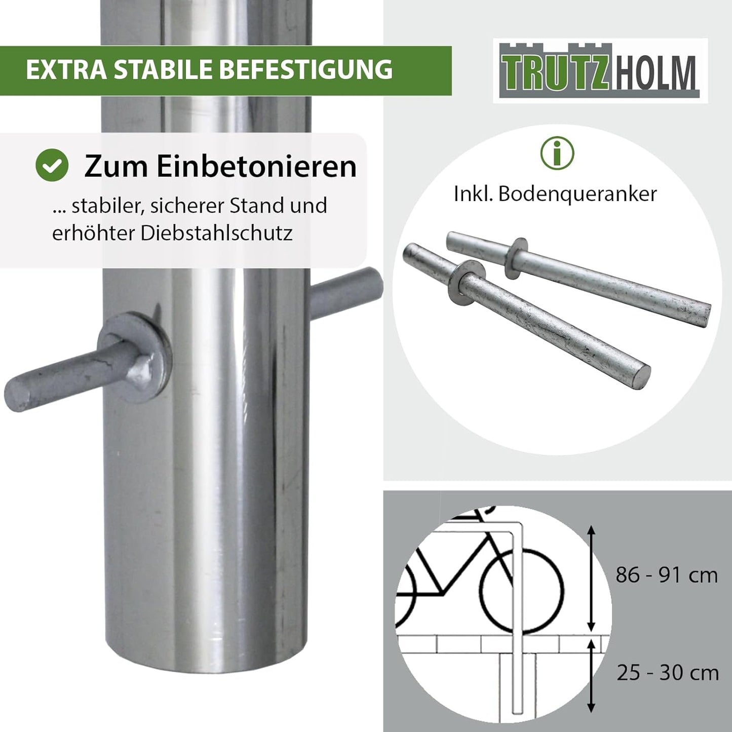 Veloanlehnbügel