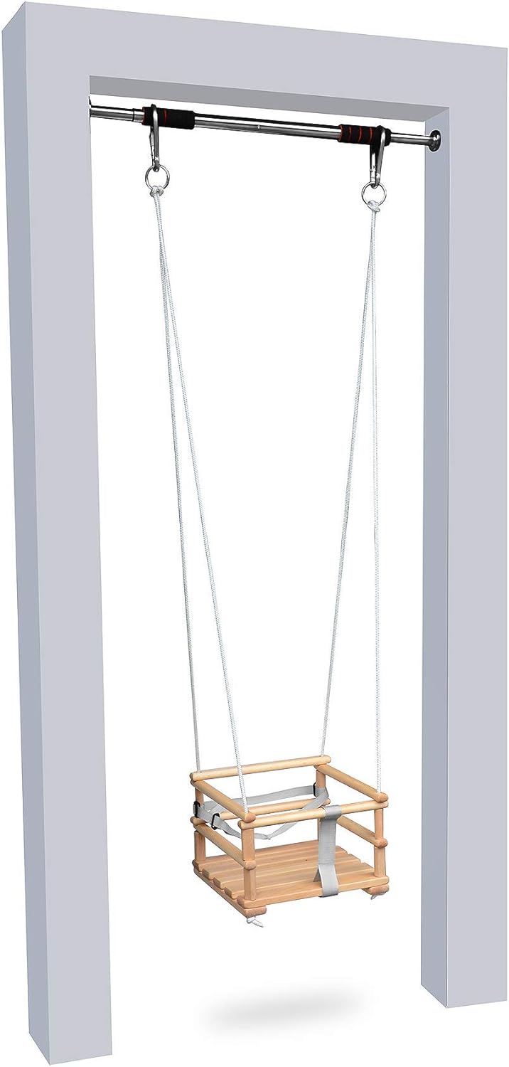 Babyschaukel 3in1, Grau