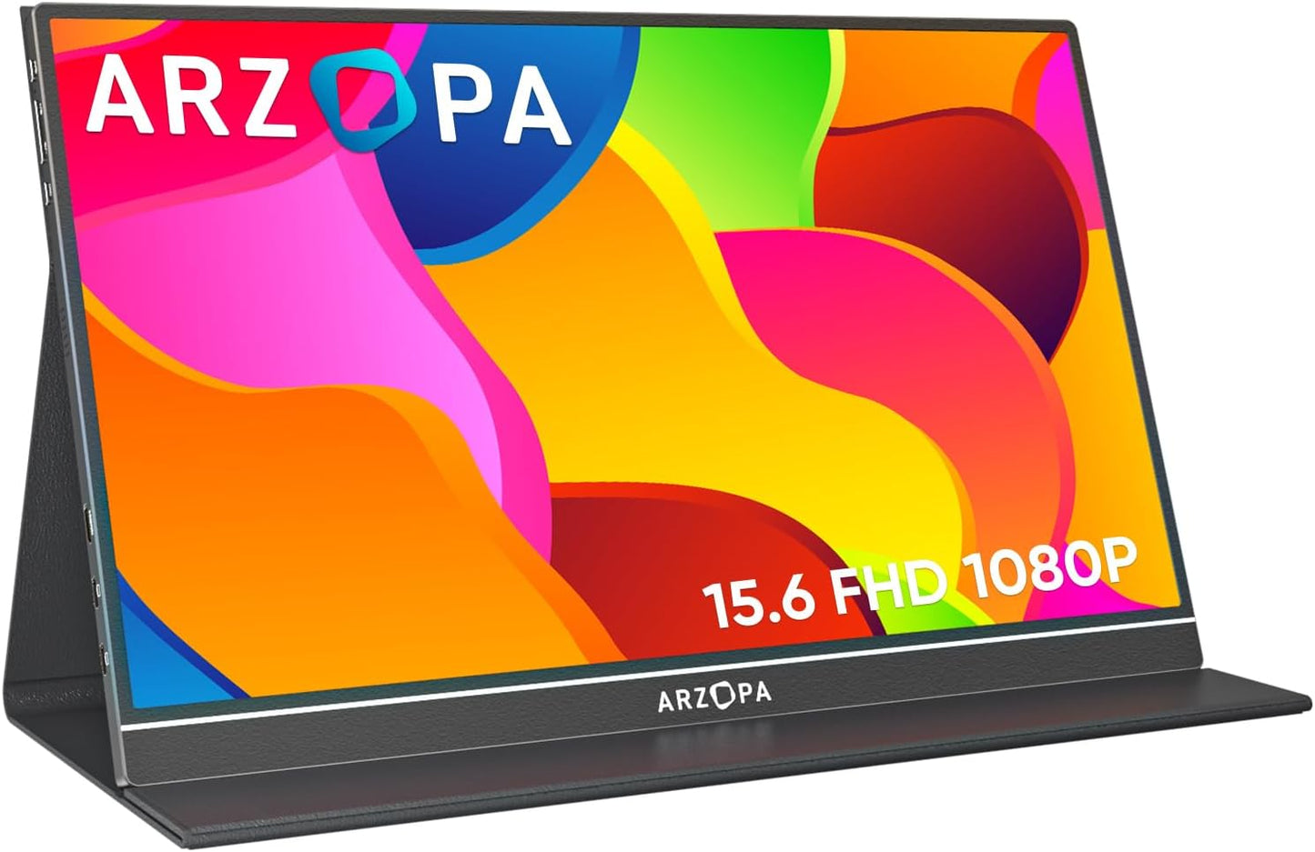 Portabler Monitor mit Full-HD-Display, Schwarz
