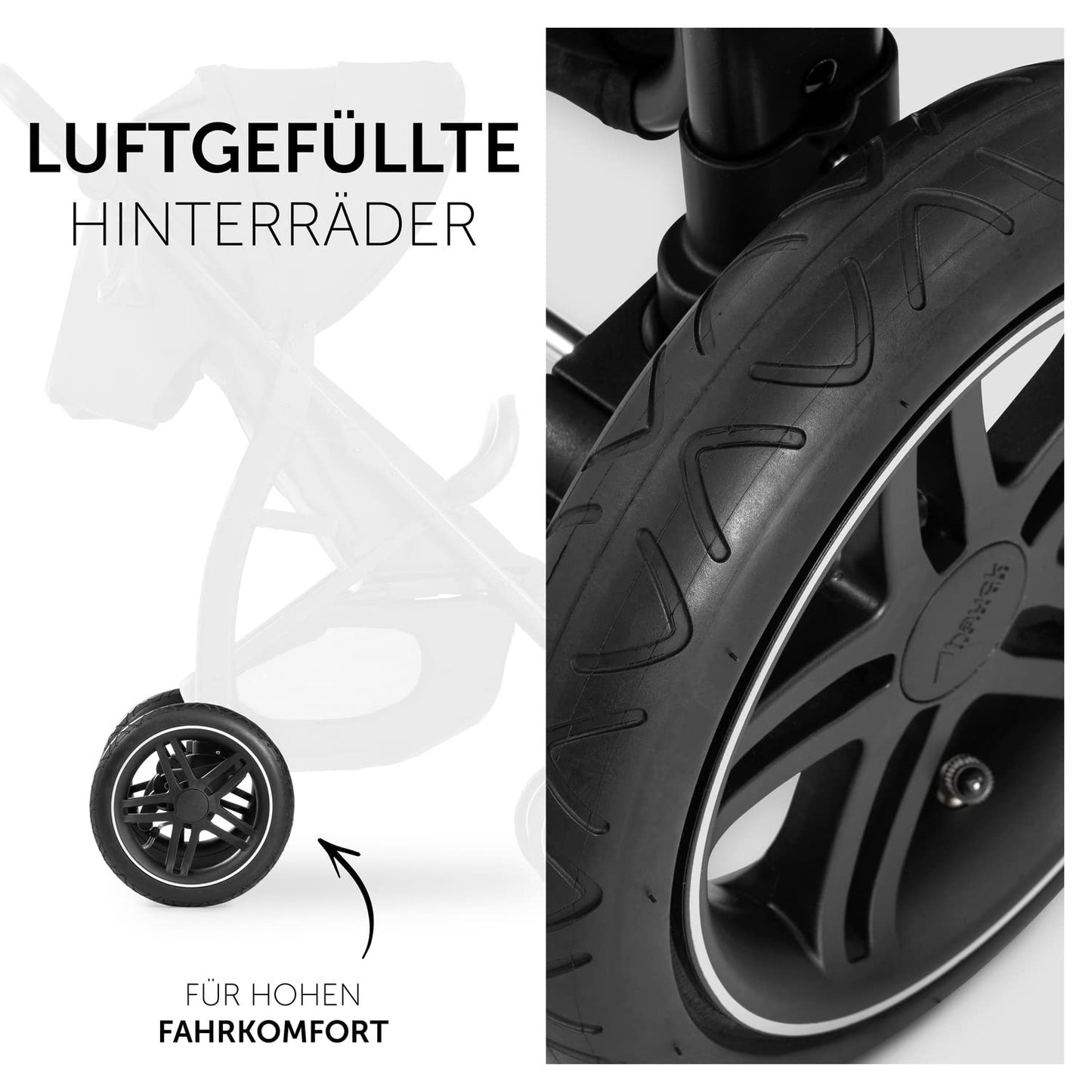 Rapid 4D Air Black, Schwarz