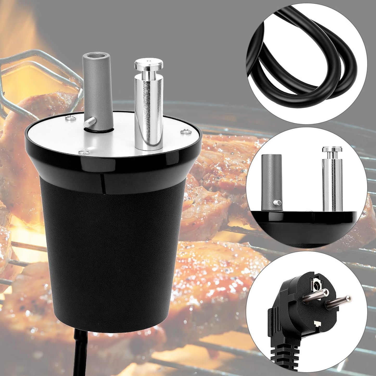 Grillmotor Barbecue Rotator bis zu 15 kg