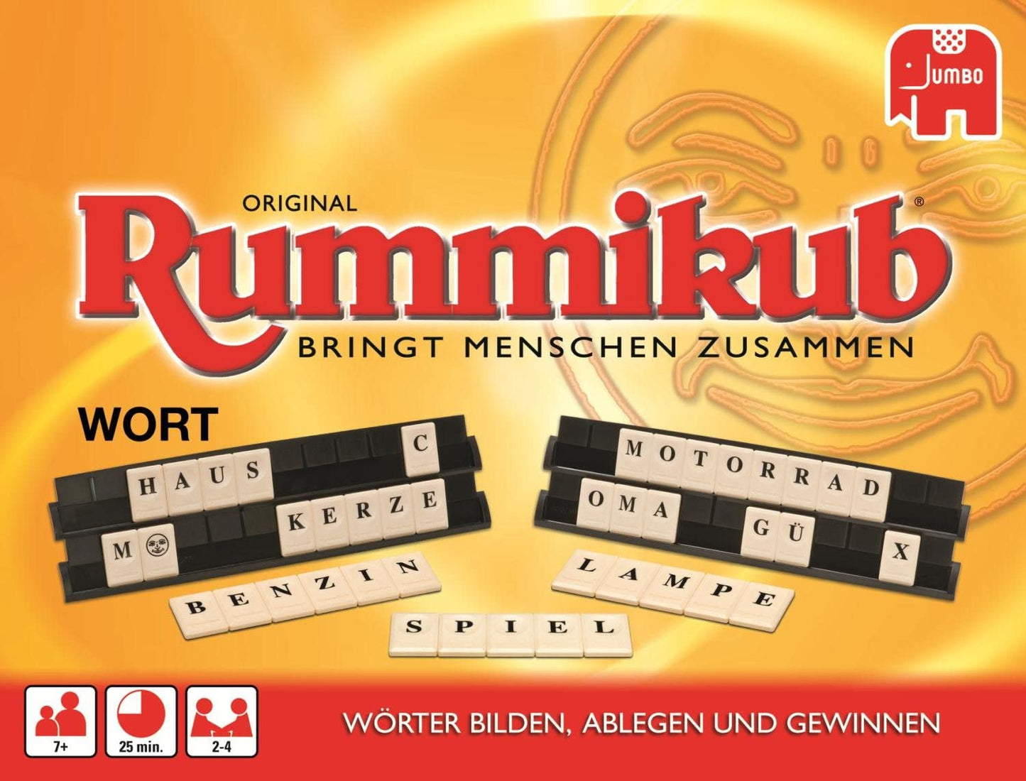 Original Rummikub Wort, Brettspiel, Classic Word