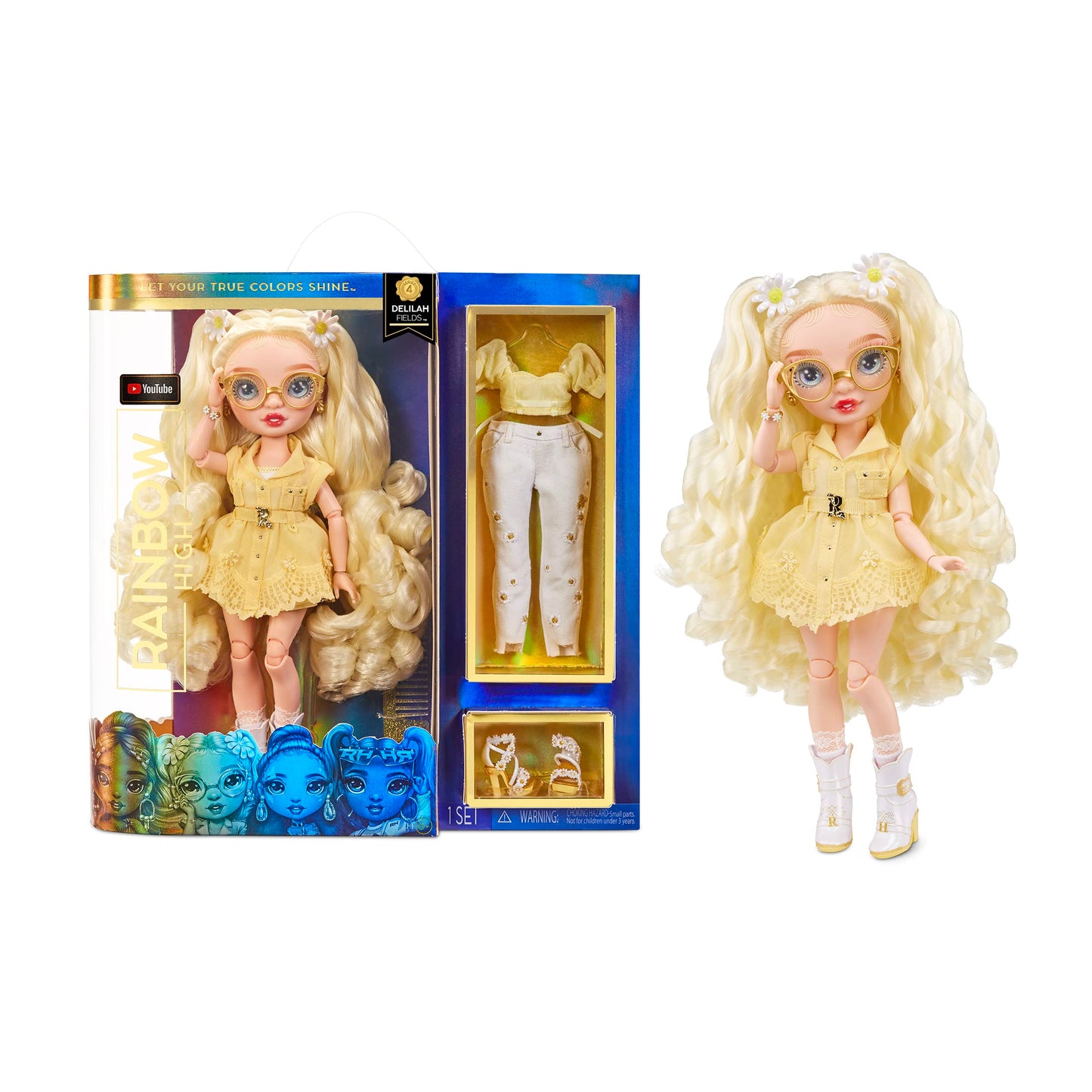 Rainbow High CORE Fashion Doll - Delilah Fields, Puppe, Einzelbett