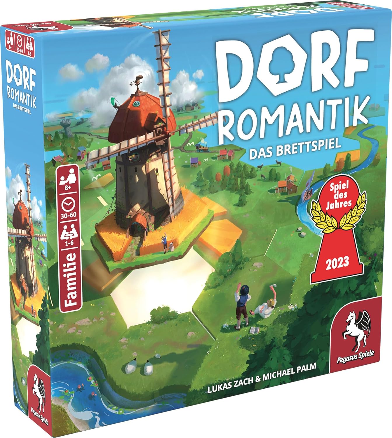 Dorfromantik Brettspiel, Pegasus Spiele 51240G Single