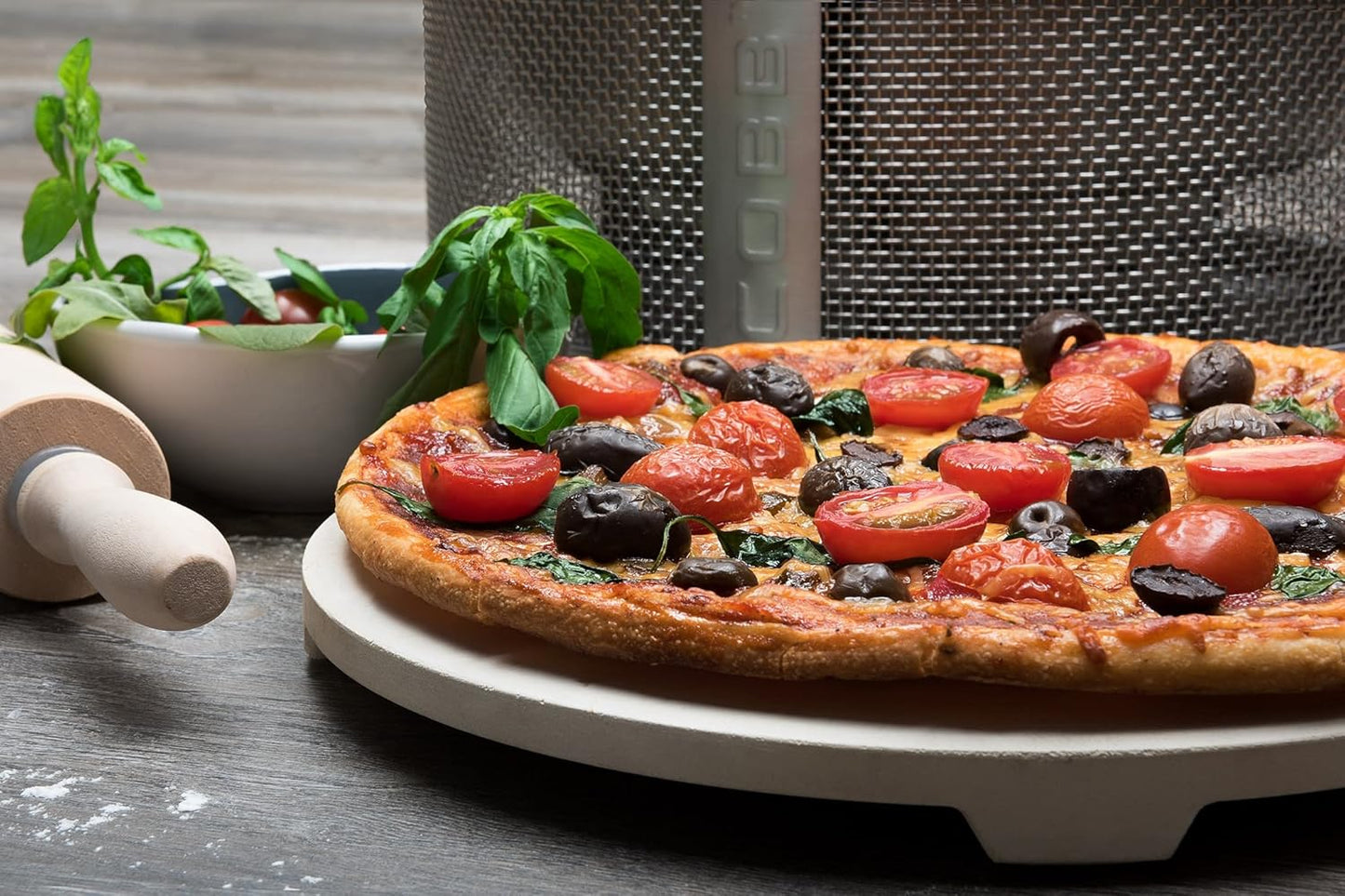 Pizzastein für Grill, Pizzastein
