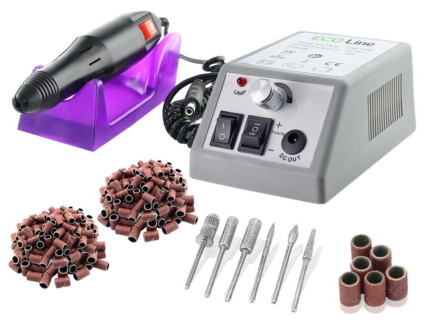 Elektrisches Maniküre-Set mit Diamantschleifer