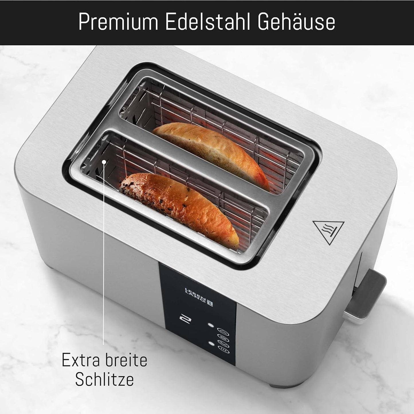 ‎LBL9898, 2 Scheiben - 850W - Edelstahl