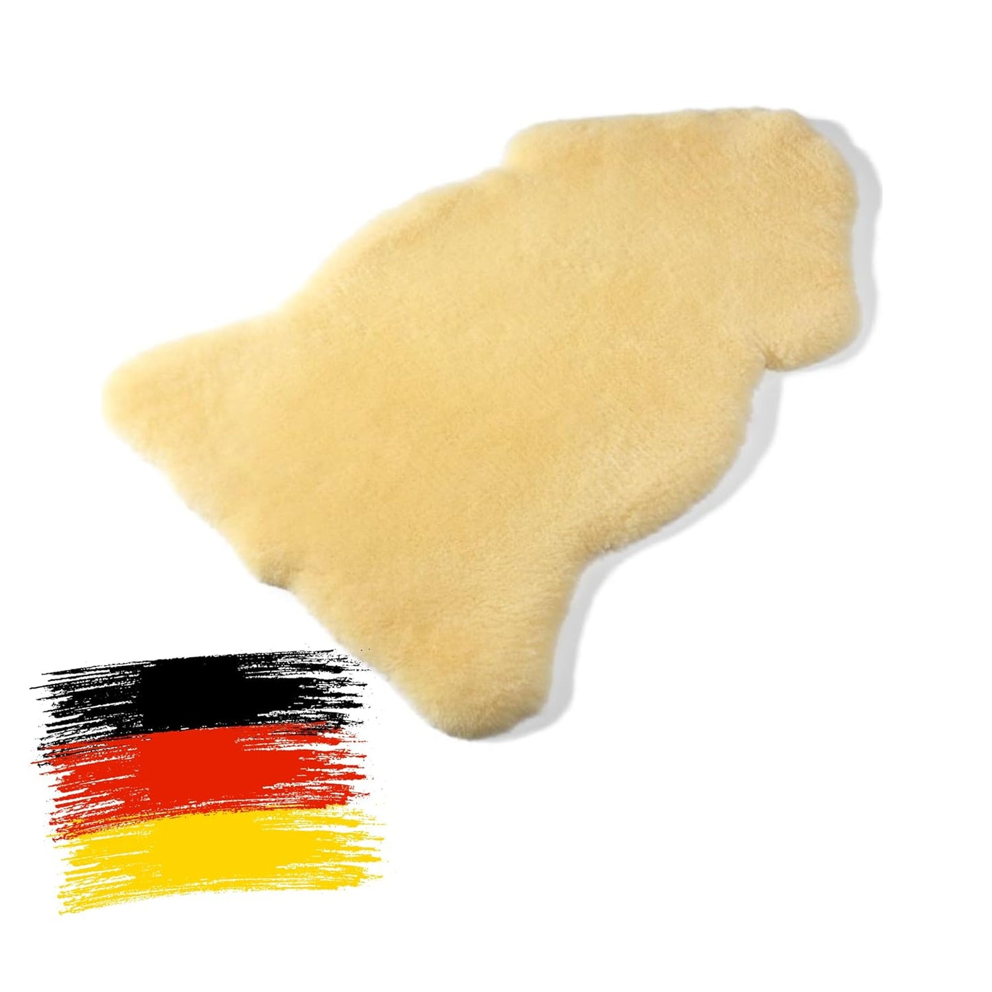 Baby-Schaffell für Kinderwagen, Babybett und Laufstall, 70-80 cm (1er Pack)