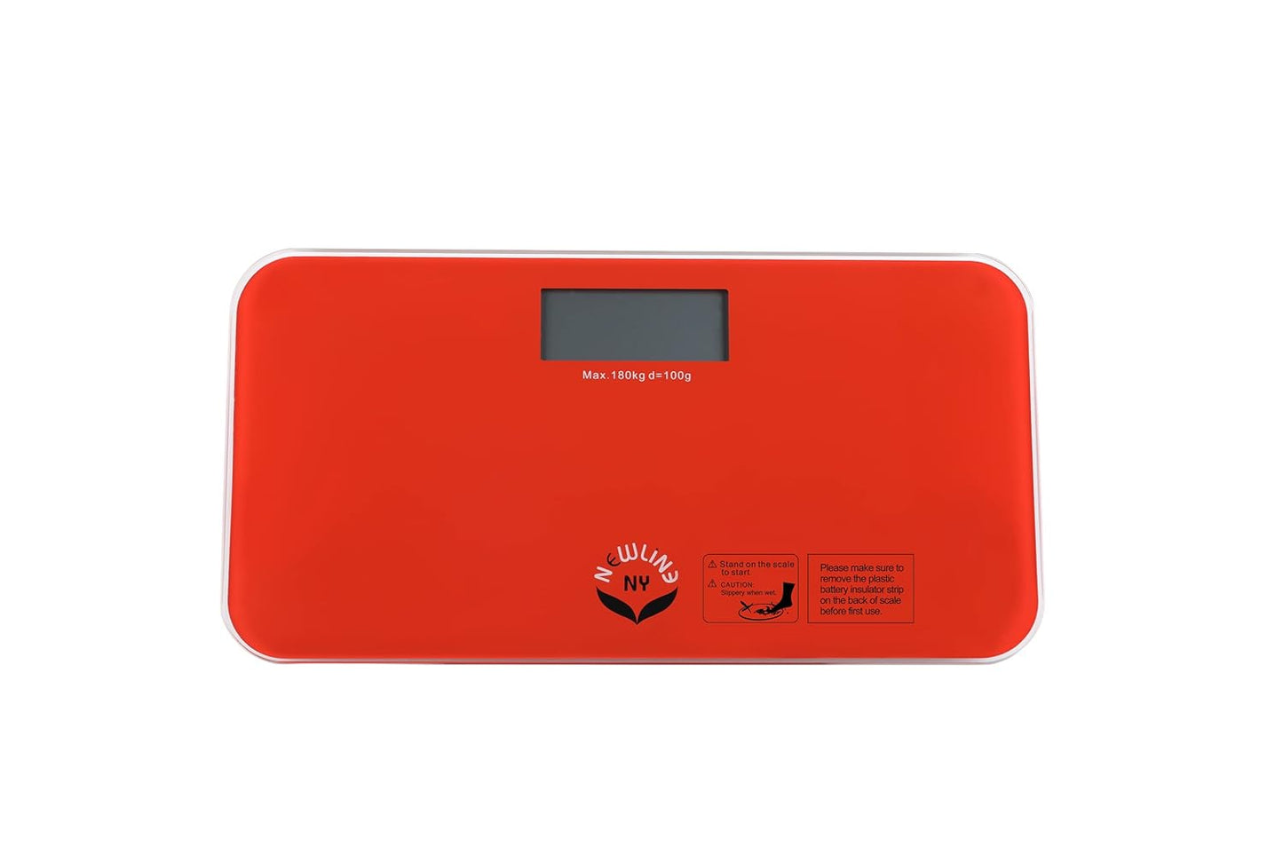 Step-on Mini Reise Personenwaage, Red
