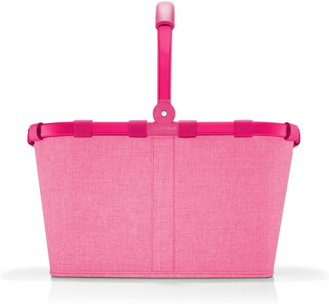 carrybag - Wasserabweisender Einkaufskorb mit Innentasche, Frame Twist Pink Single