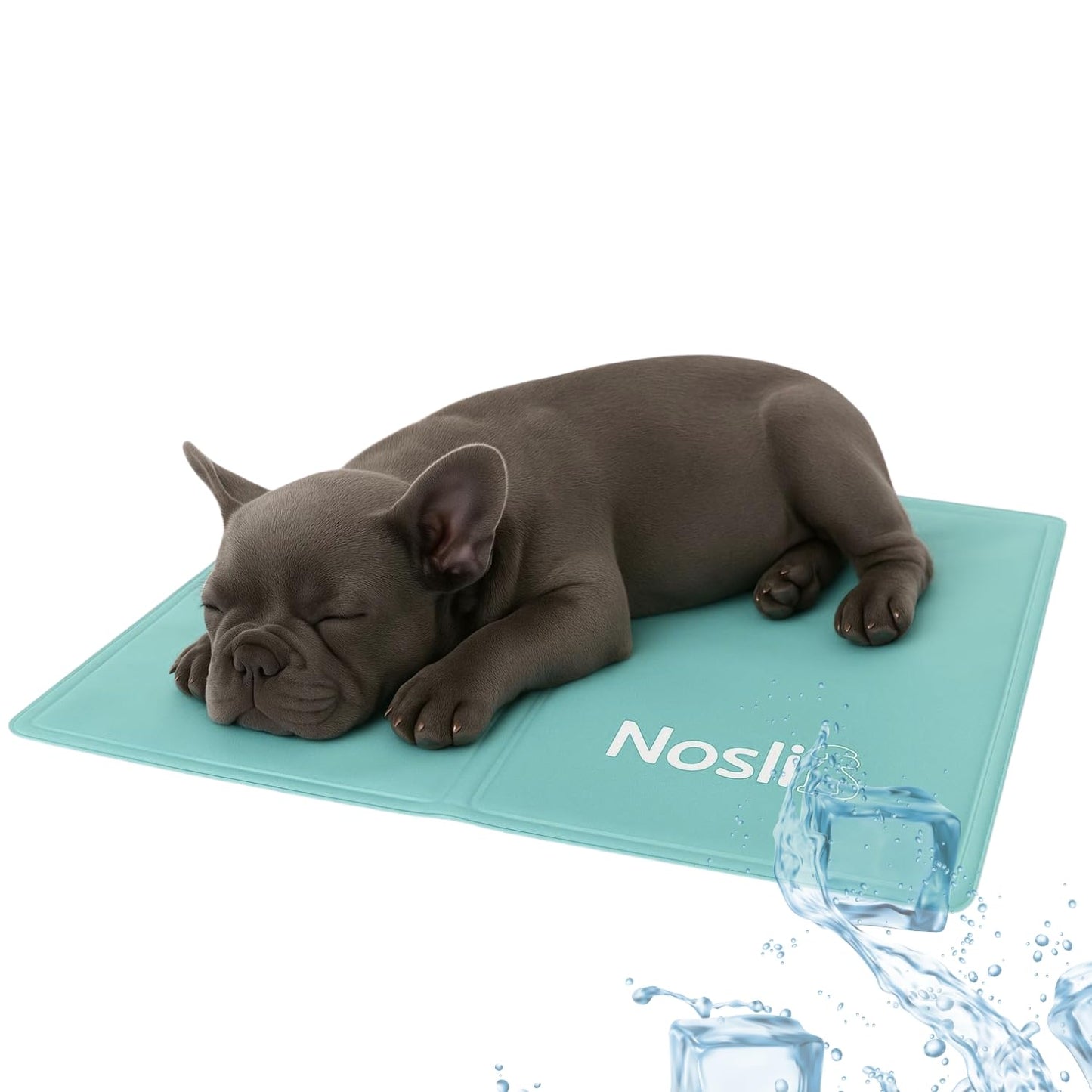 Selbstkühlende Hundematte, Ice blue S - 40x50cm