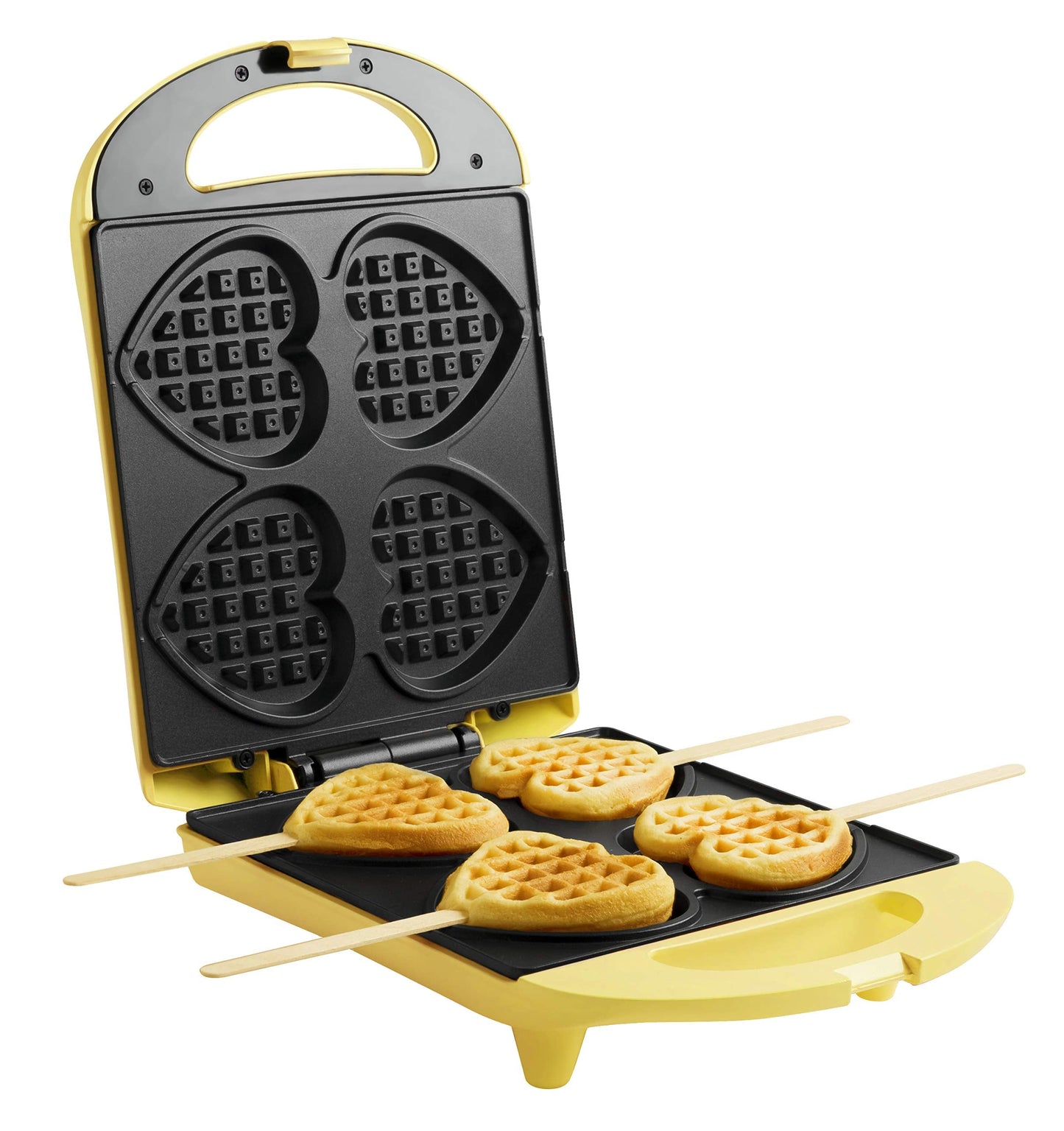 Herzwaffeleisen DSW271, Gelb