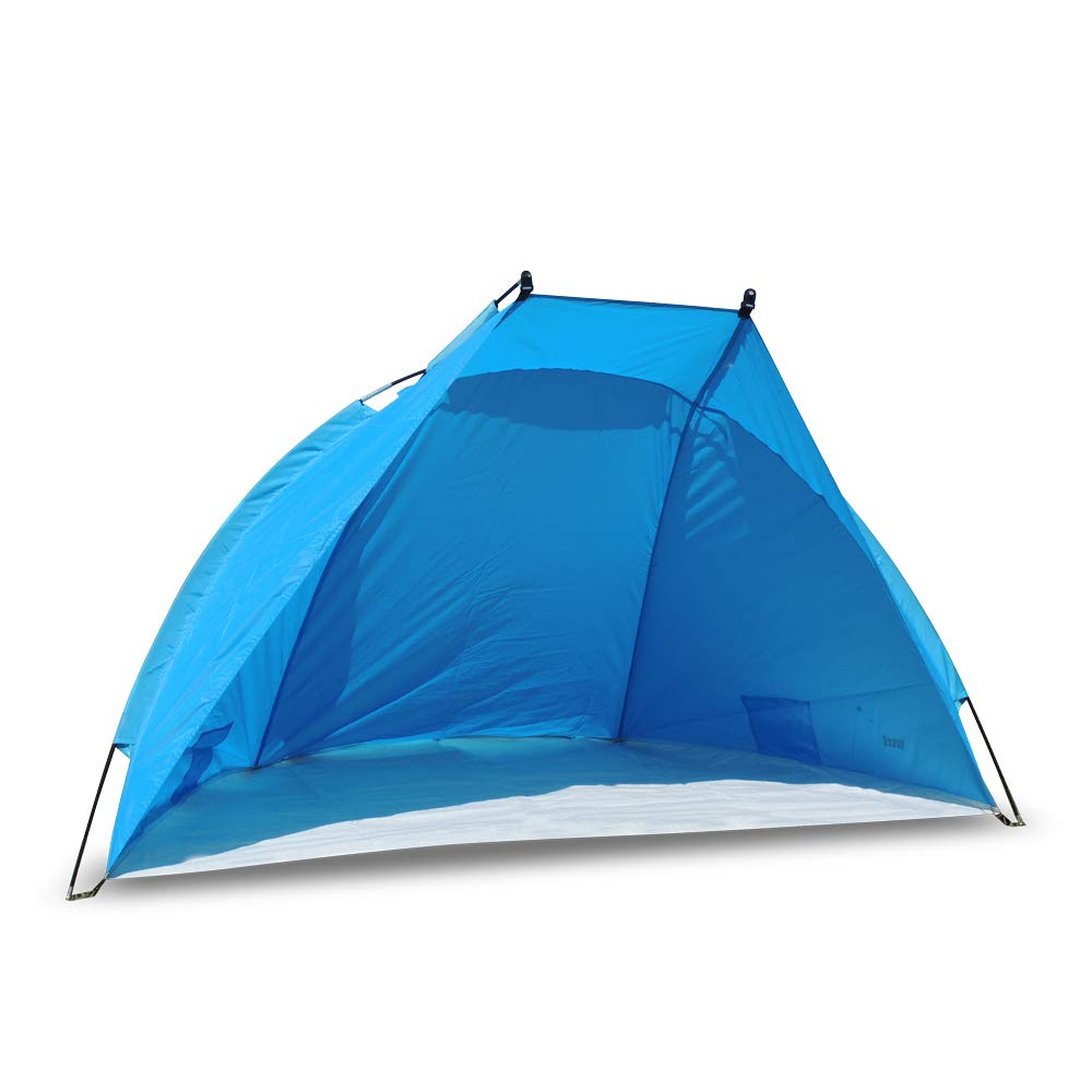 Strandmuschel Helios mit UV Schutz 80, Blau