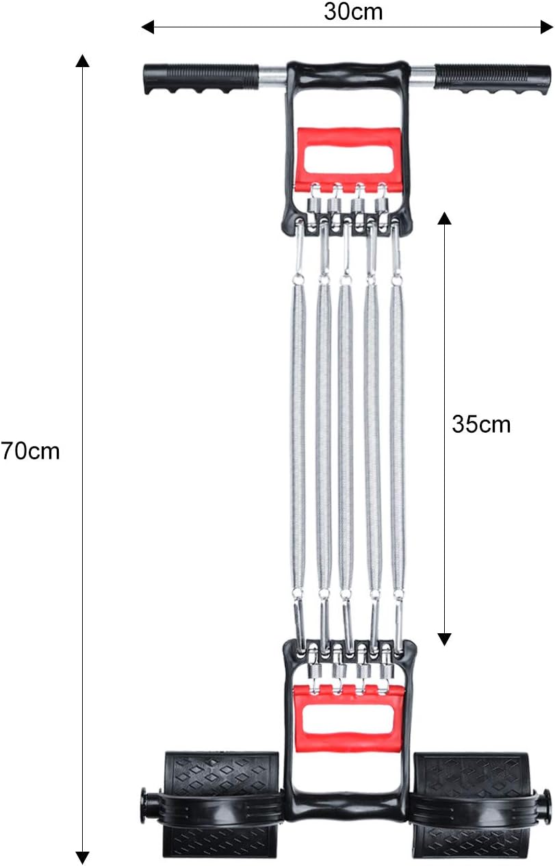 3-in-1 Sportgerät: Bauchtrimmer, Handgreifer & Expander