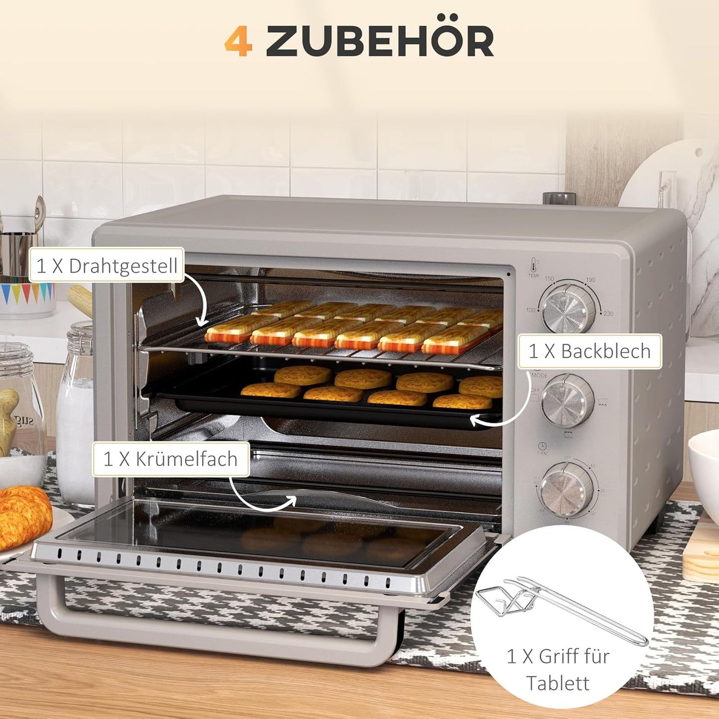 Minibackofen, Silber