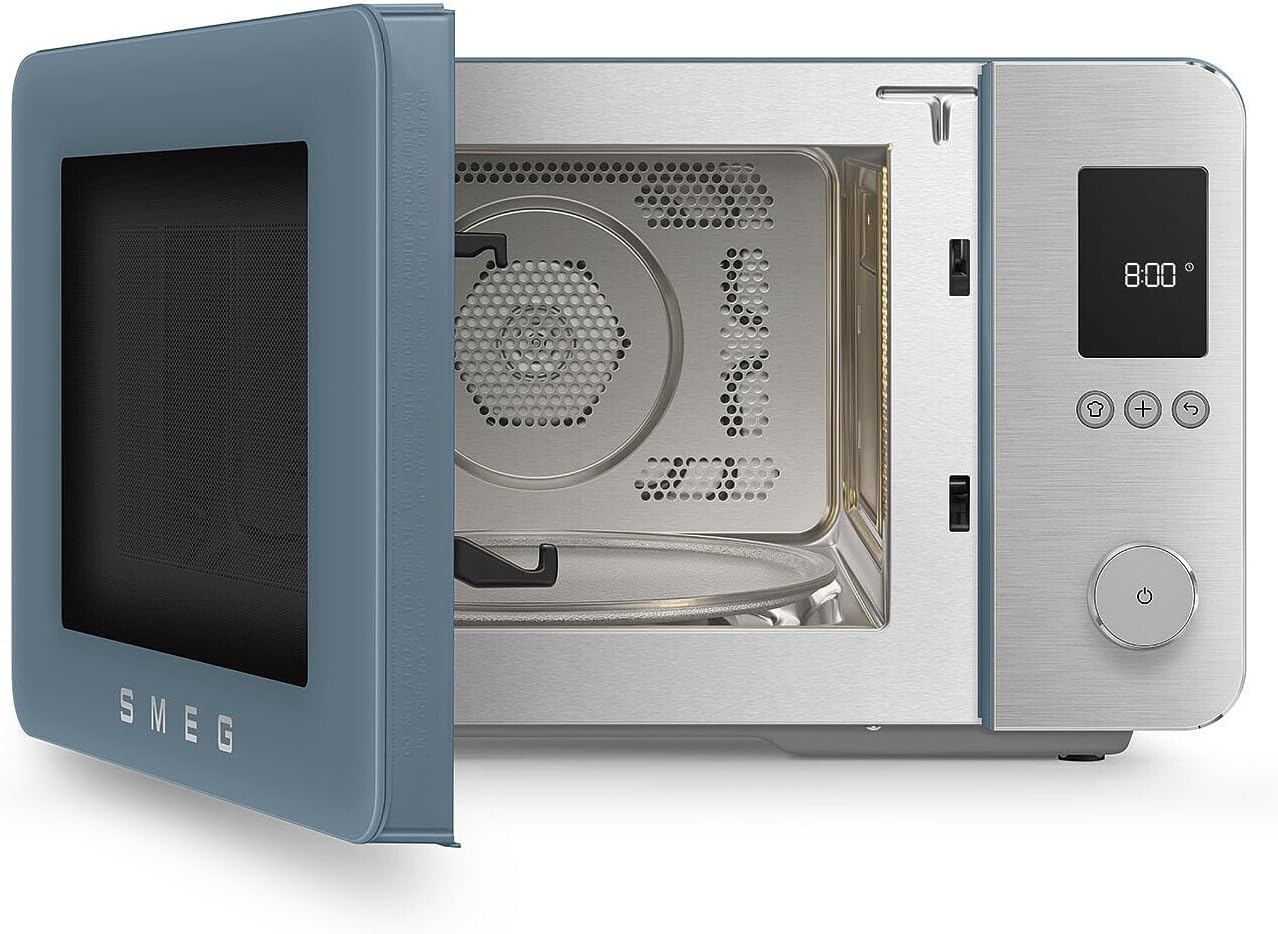 Kombi-Mikrowelle mit Inverter-Technologie, Gewitterblau, Matt