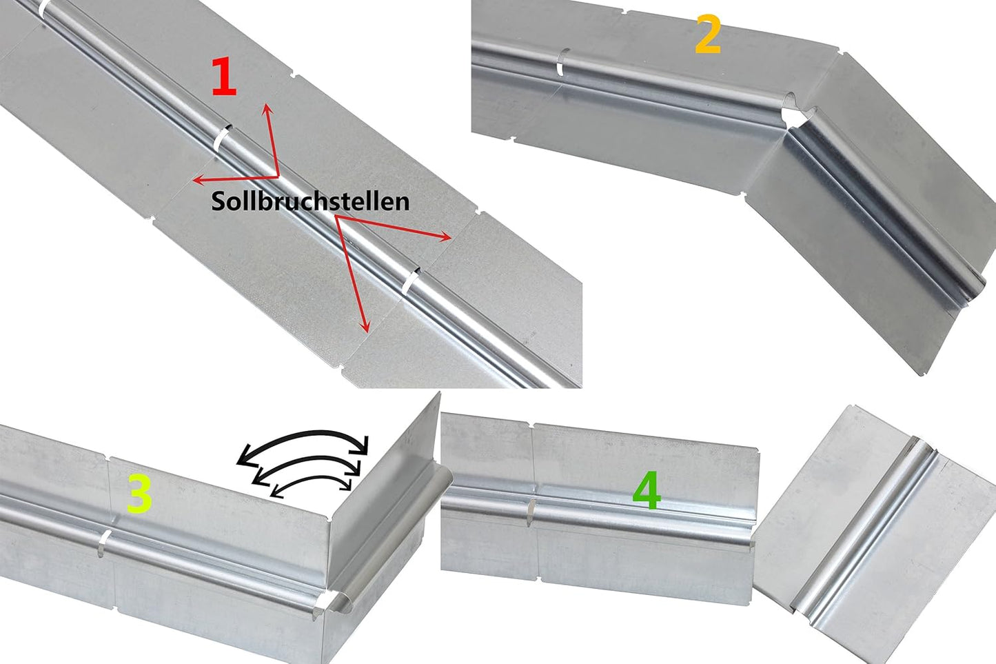 Wärmeleitblech-Set für Fussbodenheizung