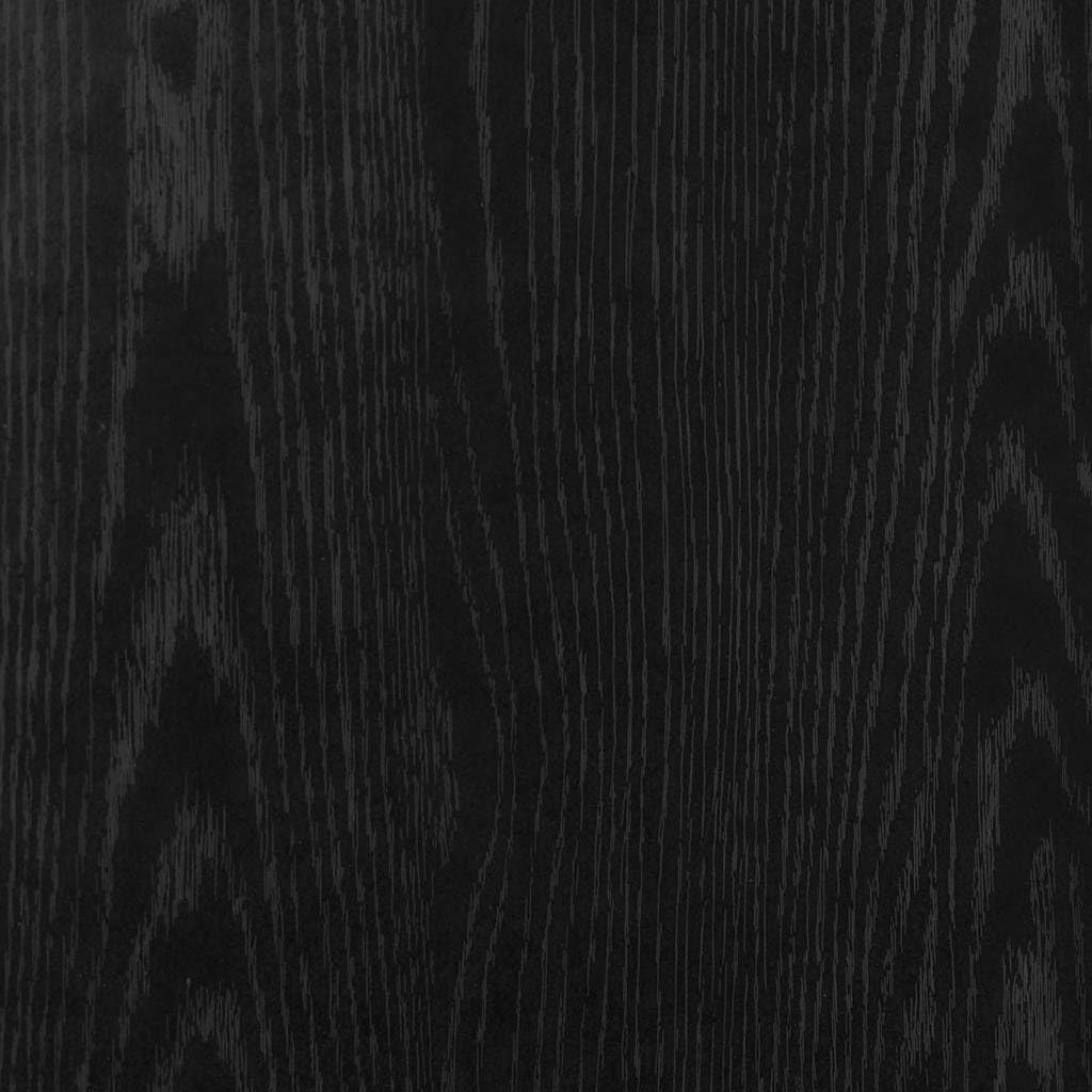 Rechteckiger Klapptisch mit Stauraum, Schwarz 80 x 50.5 x 41.5 cm