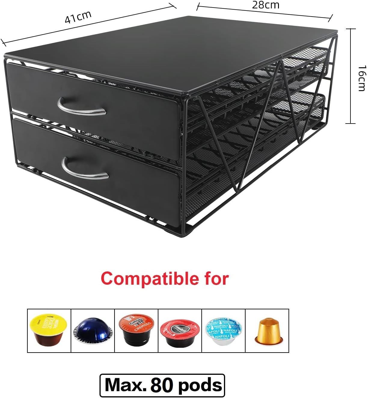 Kapselhalter für Dolce Gusto, L-80
