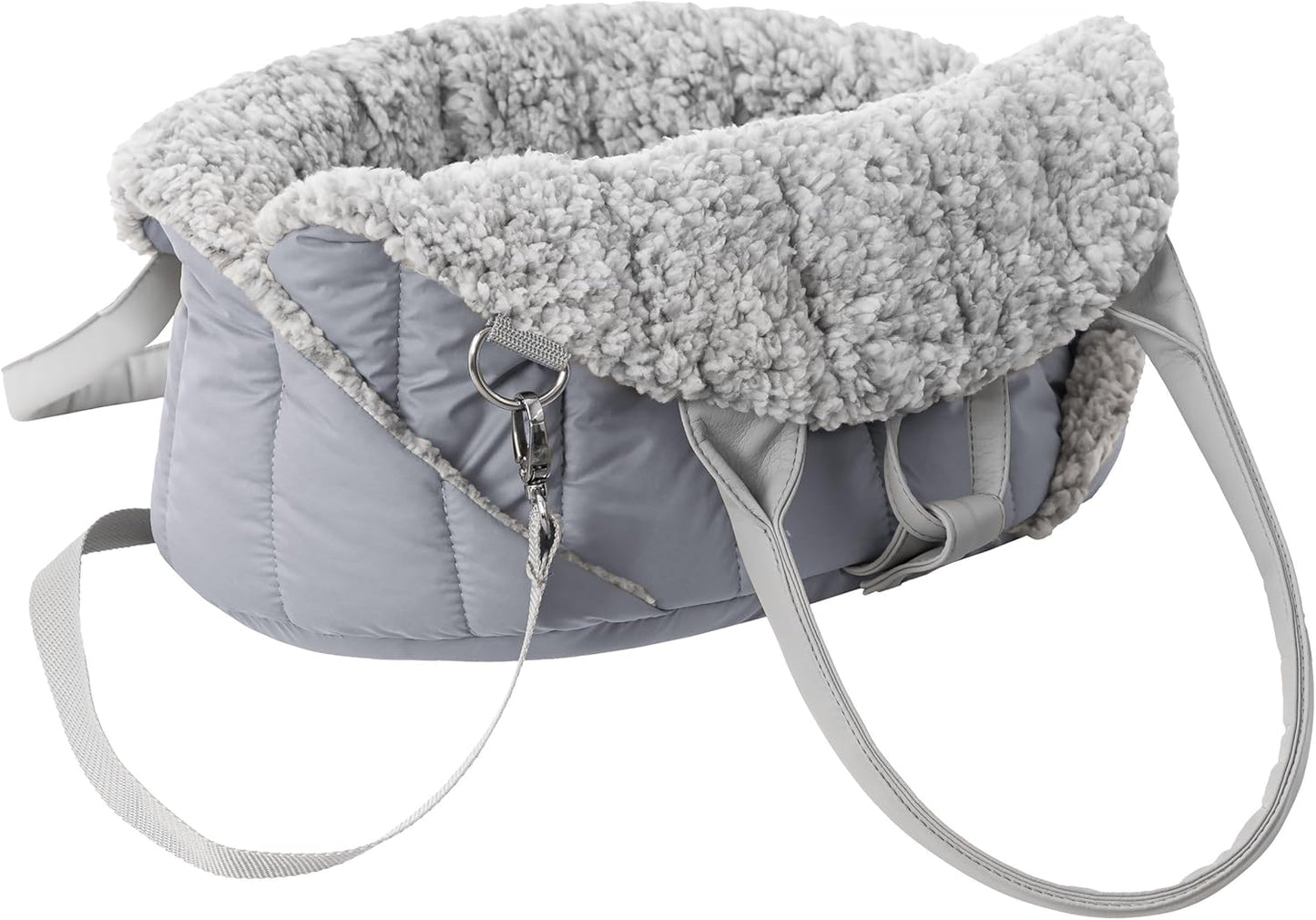 Sea Shell Hundetasche, Grösse 2: 47x29x32 cm Asche