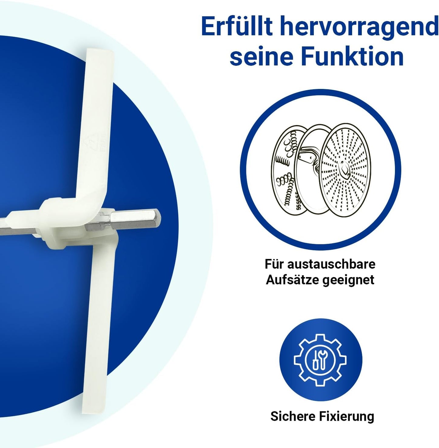 Mitnehmer-Set für Bosch Küchenmaschinen (2 Stück), 2 Stück