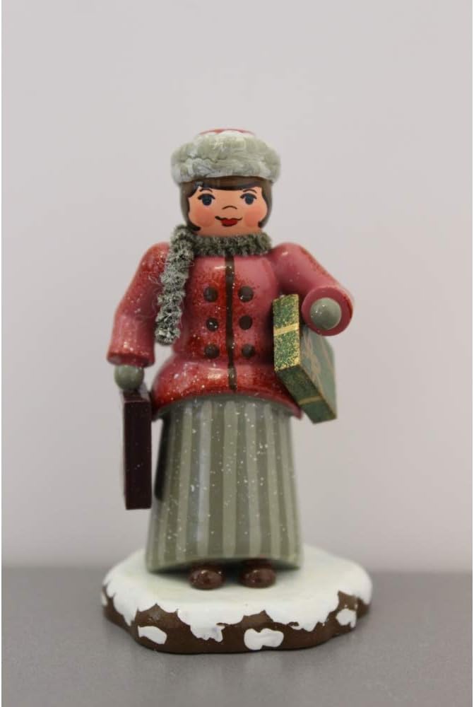 Weihnachtsfigur - Weihnachtseinkäufe