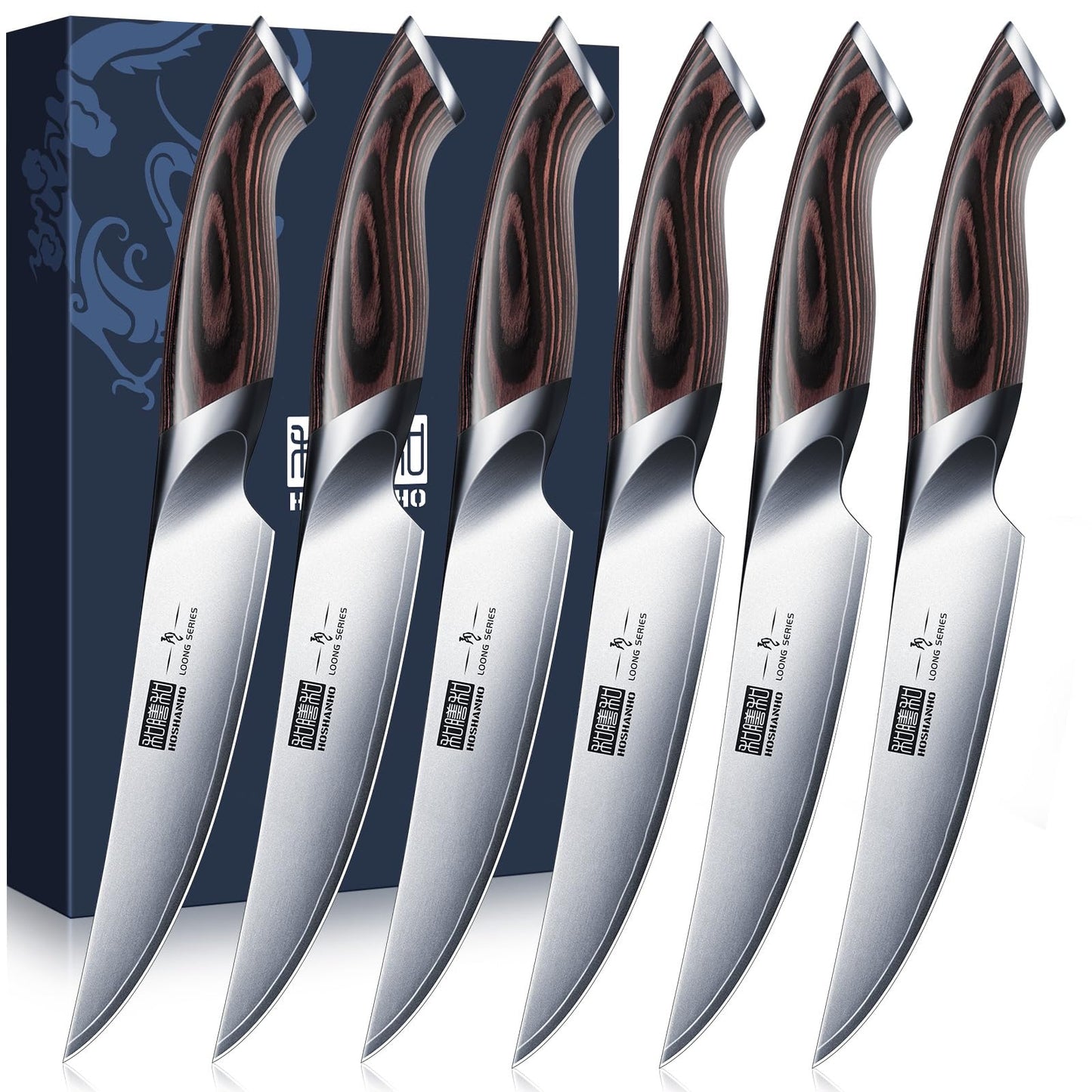 6er-Set Steakmesser, 4.4"