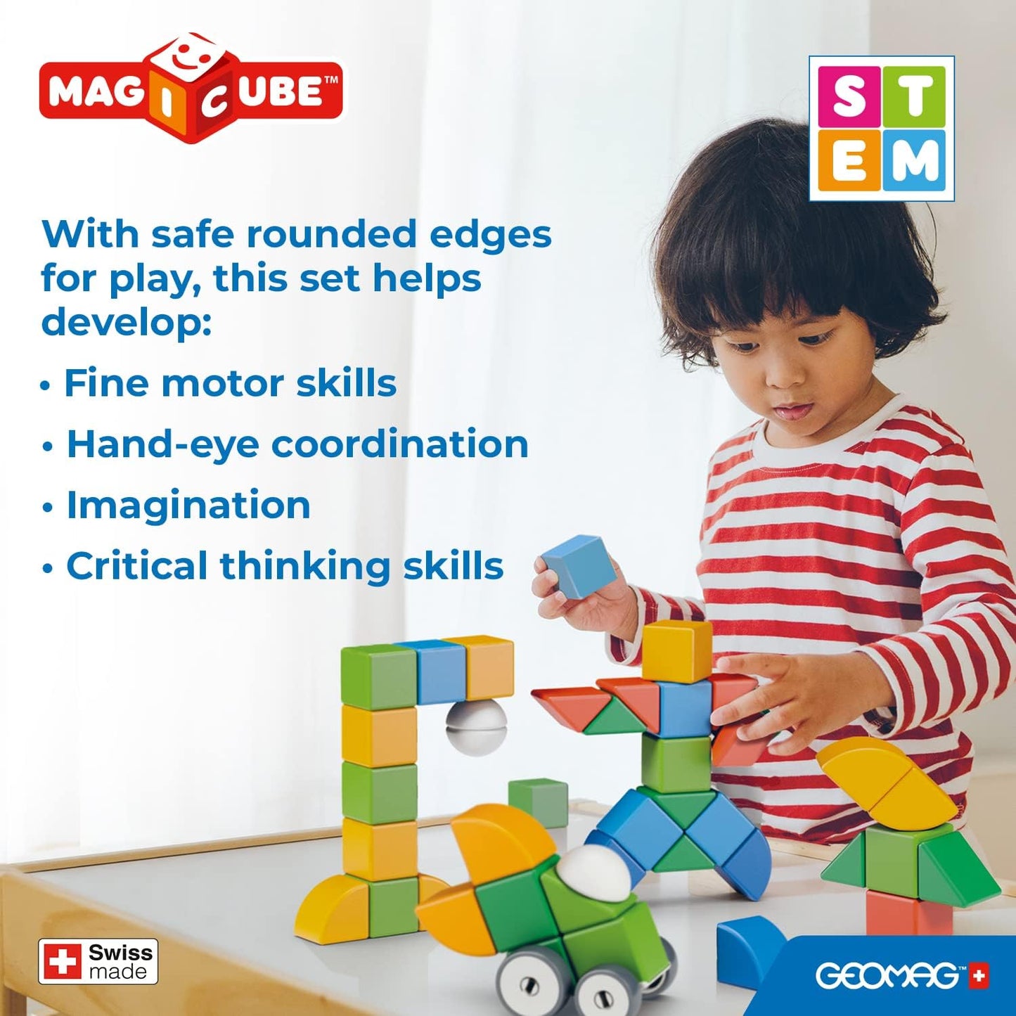 Magicube - Magnetische Blöcke, 13 pz