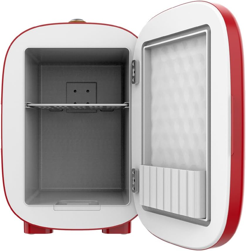 Mini-Kühlschrank mit Kühl- und Heizfunktion, 4 Liter, 4 L | Bora Rot