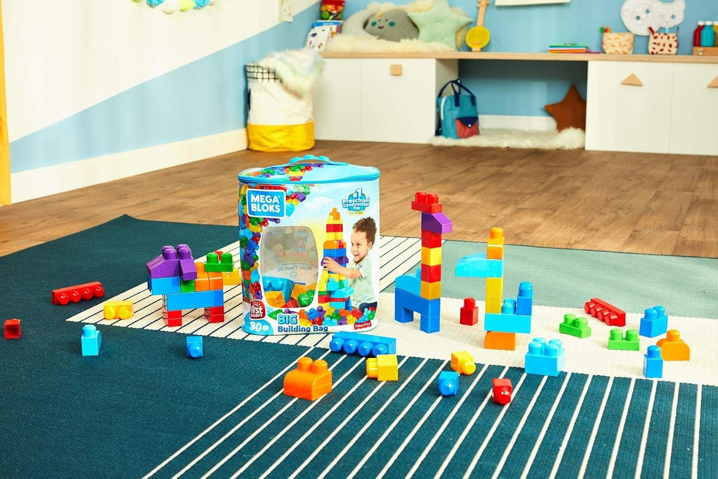 Fisher-Price Bausteine, 80 Stück