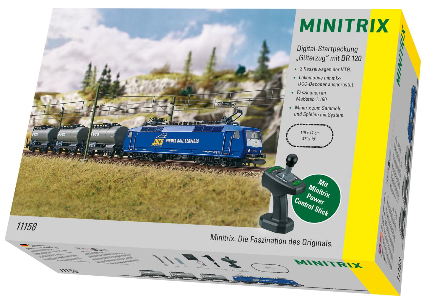 Digitales Starter-Set Güterzug WRS Serie 120