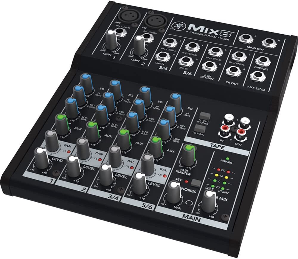 Mix8, Mischpult, Mix8
