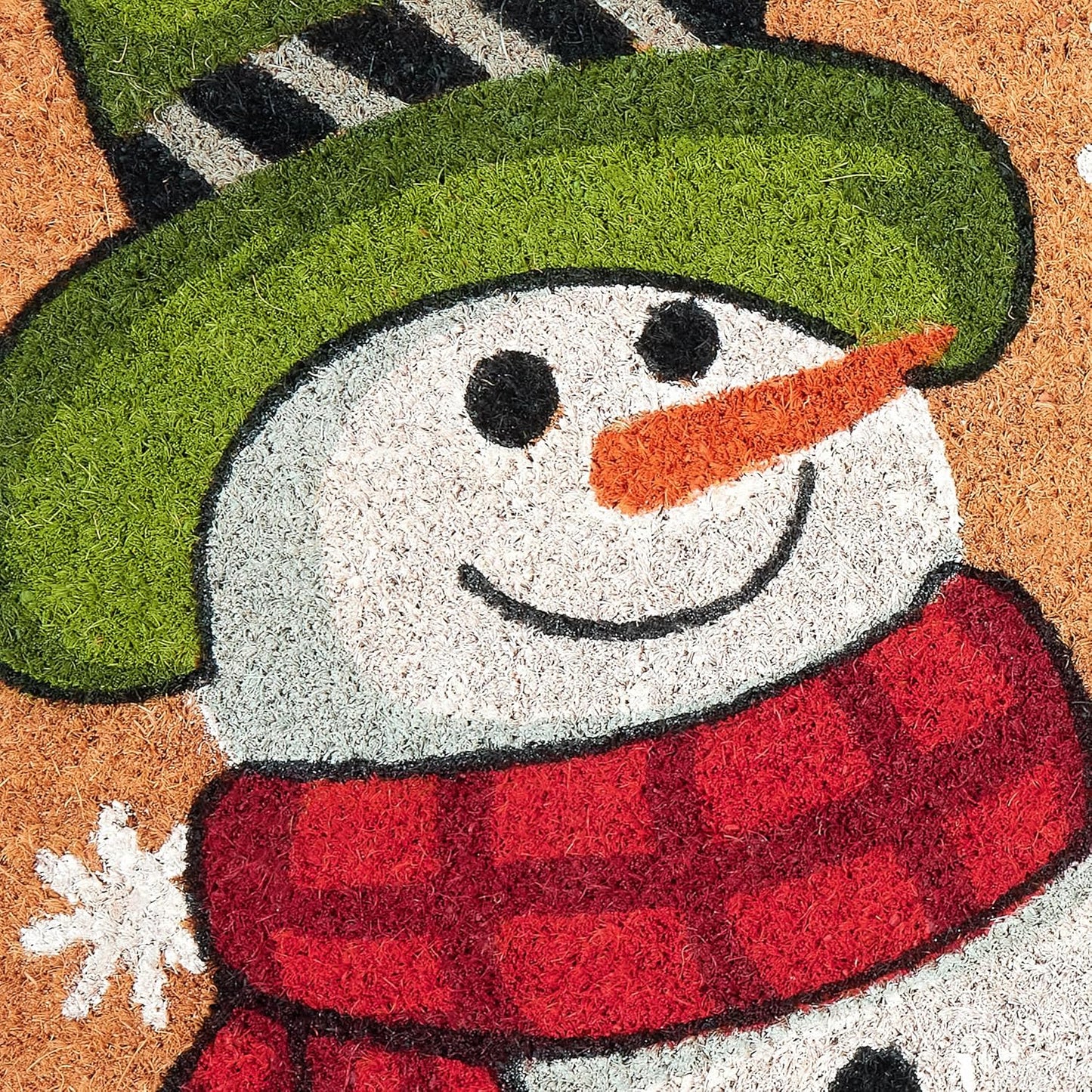 Weihnachtsfussmatte Let It Snow, Let It Snow - Schneemann