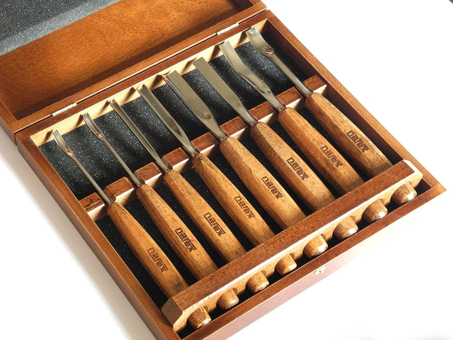 Kerbschnitzbeitel Set (8-teilig)