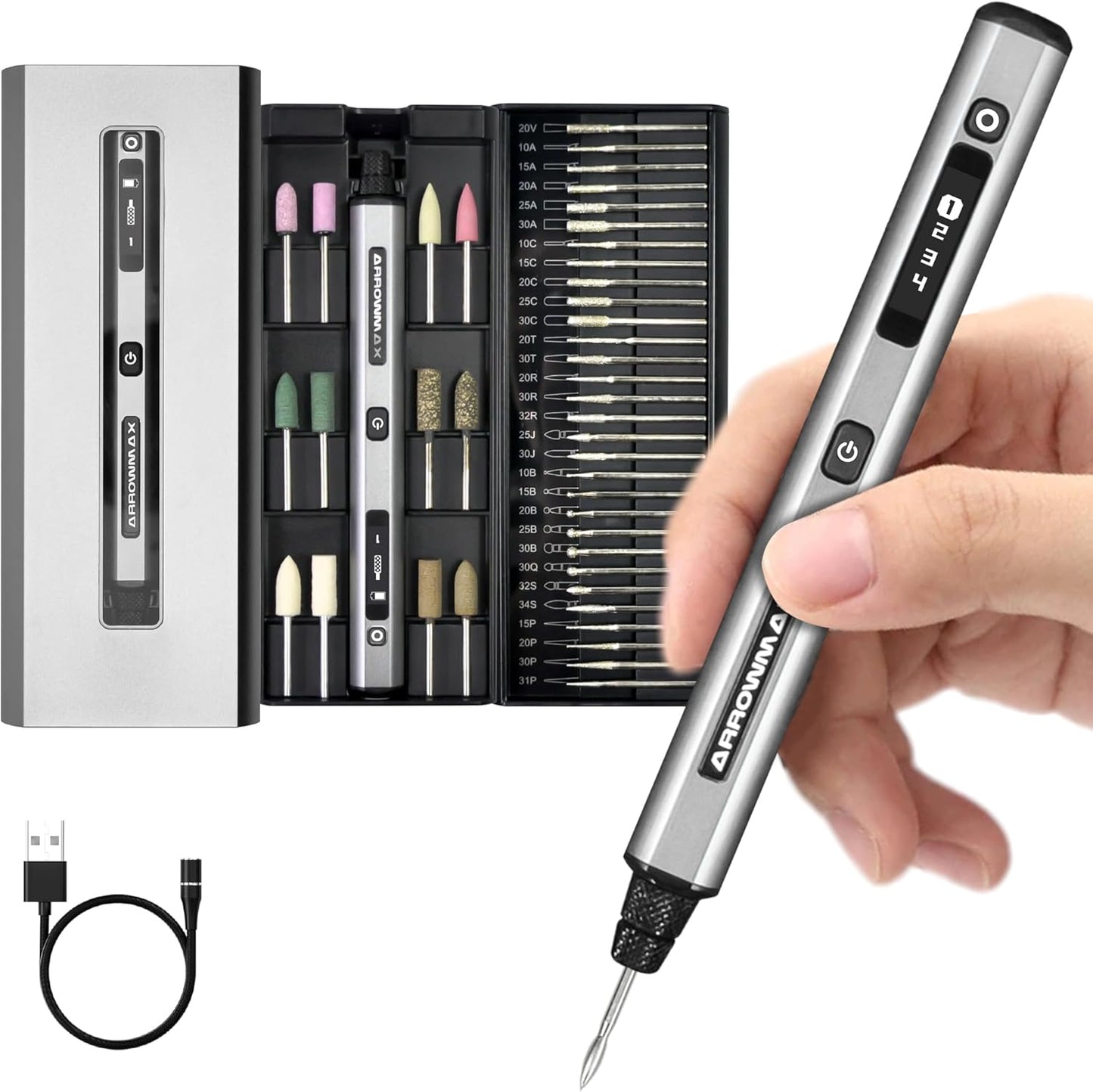 SGS Gravierstift mit 42 Bits, SGS