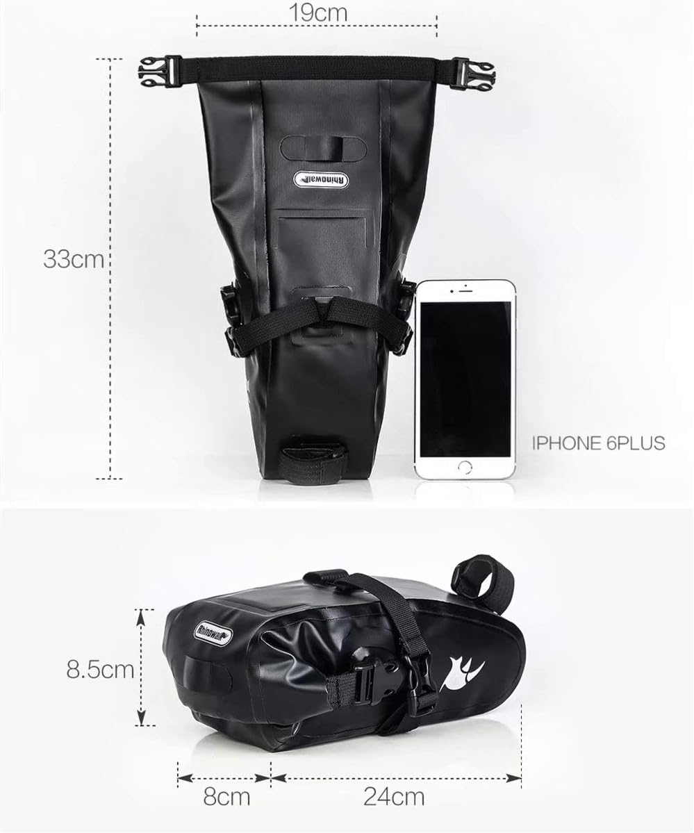 Wasserdichte Satteltasche, 1.5L
