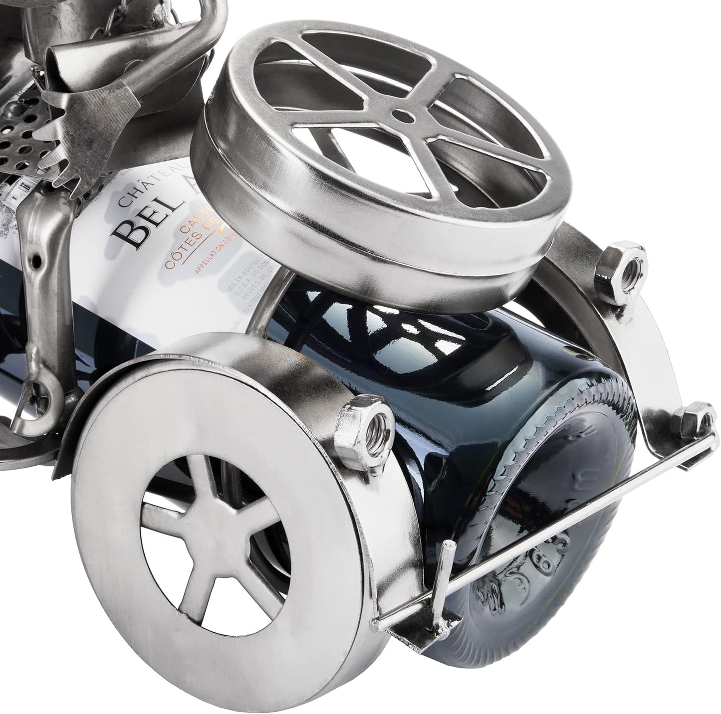 Flaschenhalter Paar auf einem Motorrad