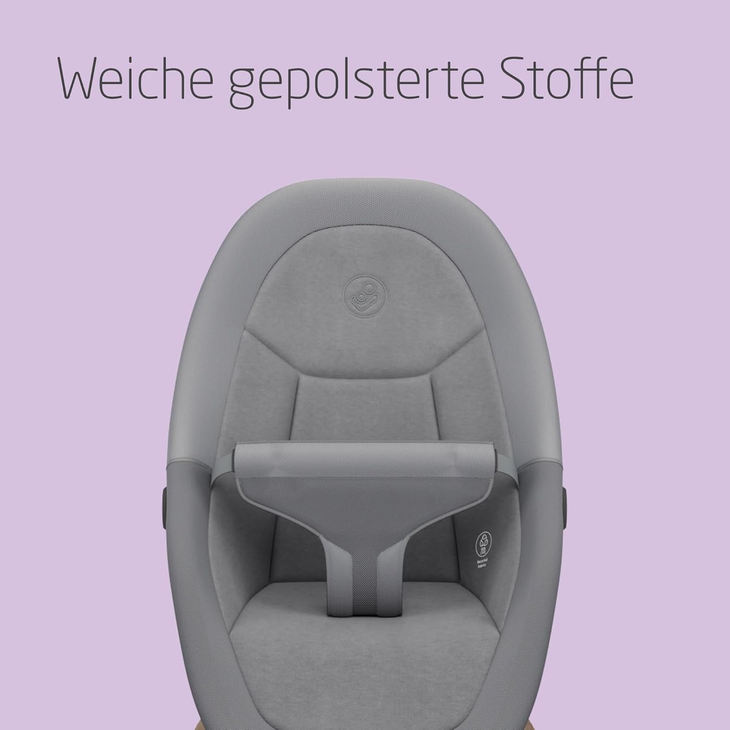 Leichtgewichtige Babywippe, Dove Elegance Graphite