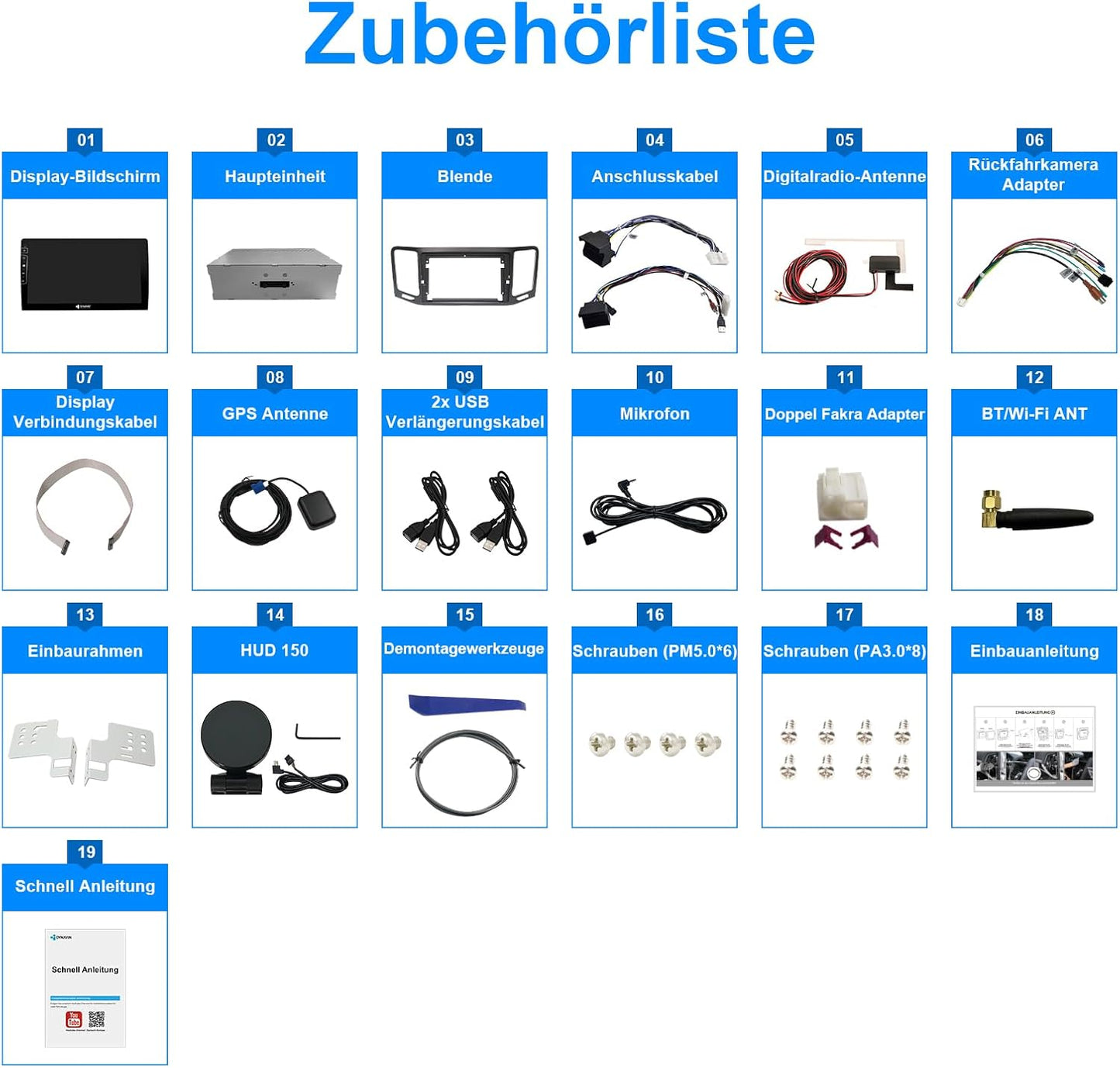 D9-DF56 Premium Flex Android Autoradio für VW Sharan/Seat Alhambra