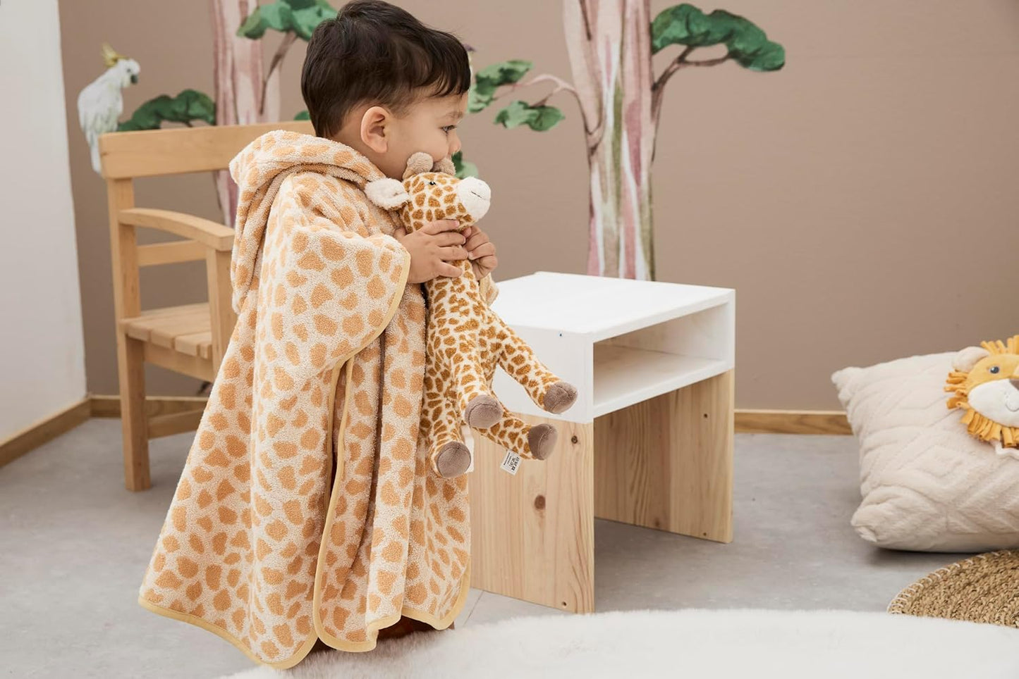 Badeponcho Giraffe Kaya